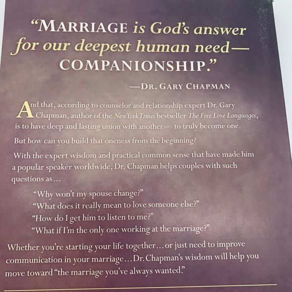 THE MARRIAGE YOU'VE ALWAYS WANTED by Dr. Gary Chapman Relationships Counseling - Picture 6 of 8